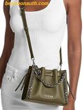  Túi Đeo Chéo Michael Kors Mina Small Chain Convertible Crossbody Bag Olive 35F5S4MC1V 