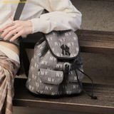  Balo MLB Denim Backpack Monogram Series New York Yankees 3ABKM065N-50CGS 