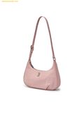  Túi Đeo Vai MLB Basic Vintage Nylon Hobo Bag Boston Red Sox 3ABQVN16N-43PKL 