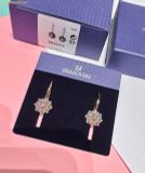 Bông Tai Swarovski Idyllia drop earrings Mixed cuts, Sun, Pink, Rose gold-tone plated 5642965 
