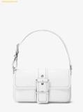  Túi Đeo Vai Michael Kors Colby medium leather shoulder bag Intense White 30S4SBAL2L 