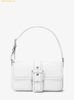Túi Đeo Vai Michael Kors Colby medium leather shoulder bag Intense White 30S4SBAL2L