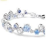  Lắc Tay Swarovski Constella bracelet Mixed cuts, Blue, Rhodium plated - 5722479 