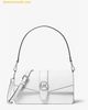 Túi Đeo Vai Michael Kors Greenwich Medium Saffiano Leather Convertible Shoulder Bag 35S5SGRL2L Trắng