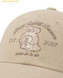  Mũ lưỡi Trai ADLV Brown Line Friends Ball Cap Begi 
