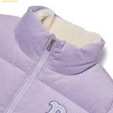  Áo Khoác Nhung MLB Basic Corduroy Short Padding B (L.Lavender) 3ADJB0826-43LDL 