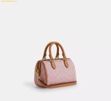  Túi Đeo Chéo Coach Mini Rowan Crossbody Bag In Signature Canvas With Charms CEK79 