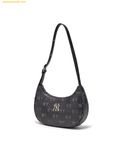  Túi Đeo Vai MLB Classic Monogram Vintage PU Hobo Bag New York Yankees 3ABQMV65N-50BKS màu Đen 