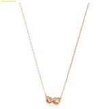  Bộ Dây Chuyền Và Lắc Tay Swarovski Hyperbola set Infinity, White, Rose gold-tone plated 5682483 