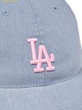  Mũ Lưỡi Trai MLB Basic Washed Unstructured Ball Cap LA Dodgers 3ACPVV14N-07SBS Skyblue 