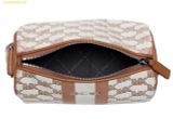  Túi Trống Đeo Chéo Michael Kors Cooper Travel XS Duffle Crossbody Nwt In Cream Multi Nâu Logo 