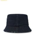  Mũ Bucket MLB Basic Coopers Denim Bucket Hat NY (Indigo) 3AHTDS24N-50INS Đen 