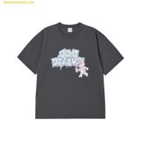  Áo Phông ADLV Ac Bear Spray Short Sleeve T-Shirt Xám 