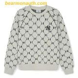  Áo Sweater MLB Dia Monogram Jaquard Piping Sweatshirts 3AMTM0144-43CAS 