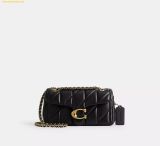  Túi Đeo Vai Coach Tabby Shoulder Bag 20 With Pillow Quilting Black CP149 