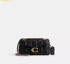  Túi Đeo Vai Coach Tabby Shoulder Bag 20 With Pillow Quilting Black CP149 
