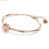  Vòng Tay, Lắc Tay Swarovski Dextera bangle Round cut, dancing, White, Rose gold-tone plated 5692259 