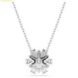  Dây Chuyền Swarovski Idyllia pendant Mixed cuts, Snowflake, White, Rhodium plated 5691484 