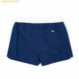  Quần Short MLB Women's Colorblock Woven Shorts New York Yankees 3FSMB0223-50NYL Xanh Phối Trắng 