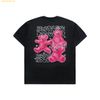 Áo Phông ADLV Crayon Three Bear Artwork Short Sleeve T-Shirt Đen