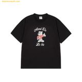  Áo Phông ADLV Ac Bear Welcome Short Sleeve T-Shirt Đen 