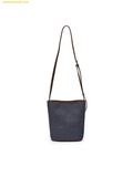  Túi Đeo chéo MLB New York Yankees denim color-block bucket bag 3ABMMV75N-50INS Indigo 
