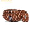 Túi Đeo Hông MLB Monogram Hip Hop Boston Red Sox 3AHSM012N-43BRD Màu Nâu