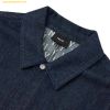  Áo Sơ Mi MLB Classic Monogram Lined Color Print Denim Shirt New York Yankees 3ADRM0524-50NYD Màu Xanh Denim 