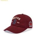  Mũ Lưỡi Trai MLB Cooperstown Patch Unstructured Ball Cap Boston Red Sox - 3ACPB105N-43WID - Đỏ Đô 