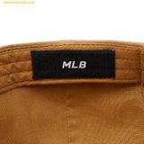  Mũ Lưỡi Trai MLB Premium Basic Small Logo Structured Ball Cap CLE (Camel) 3ACP9203N-45CAS 