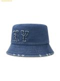  Mũ Bucket MLB Basic Coopers Denim Bucket Hat NY (L.Blue) 3AHTDS24N-50BLL Xanh 