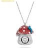  Dây Chuyền, Vòng Cổ Swarovski Alice in Wonderland pendant Mushroom, Red, Rhodium plated 5682811 