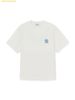  Áo Phông MLB Vintage Denim-like Monogram Big Lux Oversized Short Sleeve T-shirt 3ATSM0663-50CRS Cream 