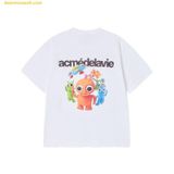  Áo Phông ADLV Clay Alien Short Sleeve T-Shirt Trắng 