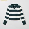 Áo Sweater Len SAPO Cable Semi-Open Sweater SPKWE49G40 - Xanh Green