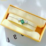  Vòng Tay, Lắc Tay Swarovski Mesmera bracelet Mixed cuts, Green, Rhodium plated 5668360 