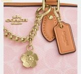  Túi Đeo Chéo Coach Mini Rowan Crossbody Bag In Signature Canvas With Charms CEK79 
