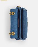  Túi Đeo Vai Coach Tabby Shoulder Bag 26 With Repurposed Denim Patchwork Quilting CAM91 Denim 