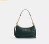  Túi Đeo Vai Coach Teri Shoulder Bag With Quilting Dark Teal CDP32 