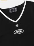  Áo Bad Blood 91 V-Neck Jersey T-Shirt - Black w-tee25-111 
