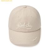  Mũ Lưỡi Trai MLB Vintage Cursive Unstructured Ball Cap BOS (Mg.Cream) 3ACPVL64N-43CRM 