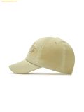  Mũ Lưỡi Trai MLB Varsity Cursive Washed Stitch Unstructured Ball Cap BOS Sand 3ACPV025N-43SAS 