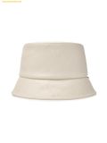 Mũ Bucket MLB Diamond Monogram Leather Bucket Hat NY (D.Cream) 3AHTM034N-50CRD 