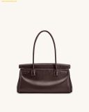  Túi Xách JW PEI Yara Shoulder Bag - Dark Brown 
