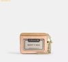  Ví Thẻ Coach Zip Card Case In Signature Leather With Charm CFI29 