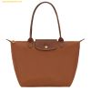 Túi Tote Longchamp Le Pliage Original M Cognac - Canvas