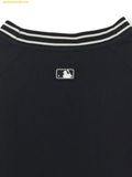 Áo Tay Dài MLB Varsity Sportive Curlsive Woven Man-to-Man New York Yankees 3AMTV1254-50BKS Đen 