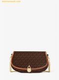  Túi Đeo Chéo Michael Kors Mila Small Signature Logo Crossbody Bag BROWN 35F5GIMC1B 