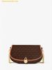 Túi Đeo Chéo Michael Kors Mila Small Signature Logo Crossbody Bag BROWN 35F5GIMC1B
