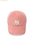  Mũ Lưỡi Trai MLB Corduroy Unstructured Ball Cap New York Yankees SKU 3ACPWC156-50PKM Hồng (Nhung Tâm) 